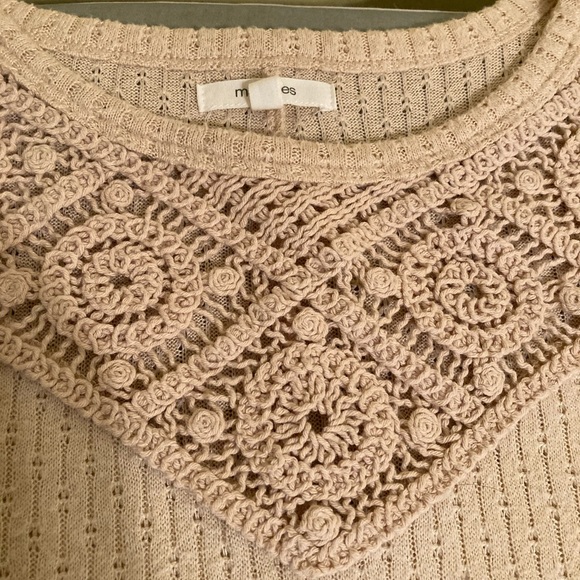 Maurice’s ivory color  lightweight sweater size large - Picture 4 of 13